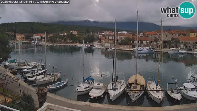 Spletna kamera Vrboska | Otok Hvar | Hrvaška