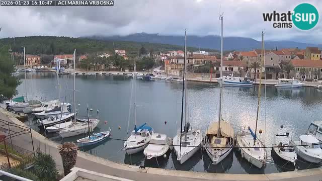 Spletna kamera Vrboska | Otok Hvar | Hrvaška