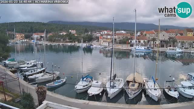 Spletna kamera Vrboska | Otok Hvar | Hrvaška
