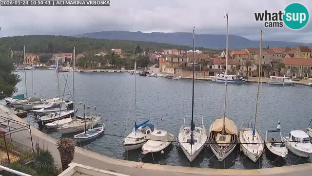 Spletna kamera Vrboska | Otok Hvar | Hrvaška