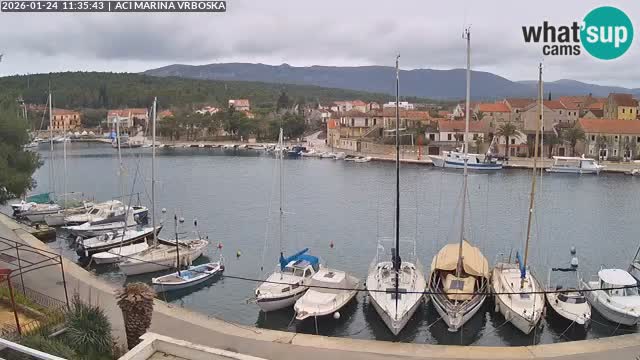 Vrboska livecam | Isola di Hvar | Croazia