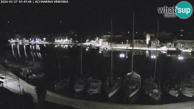 Vrboska livecam | Isola di Hvar | Croazia