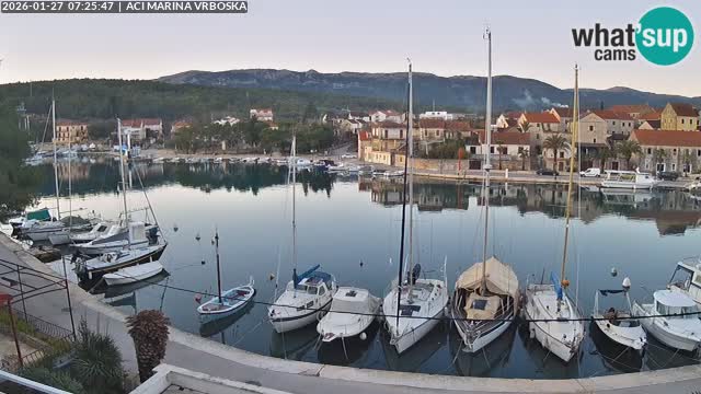 Vrboska web kamera | otom Hvar | Dalmacija