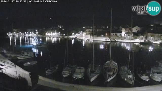 Vrboska web kamera | otom Hvar | Dalmacija
