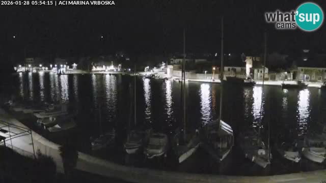 Spletna kamera Vrboska | Otok Hvar | Hrvaška