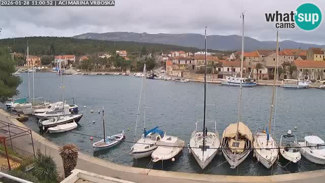 Vrboska livecam | Isola di Hvar | Croazia