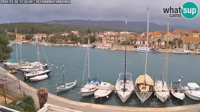 Vrboska web kamera | otom Hvar | Dalmacija
