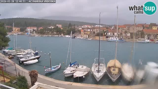 Spletna kamera Vrboska | Otok Hvar | Hrvaška