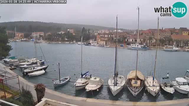 Spletna kamera Vrboska | Otok Hvar | Hrvaška