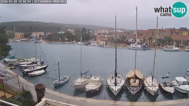 Vrboska livecam | Isola di Hvar | Croazia