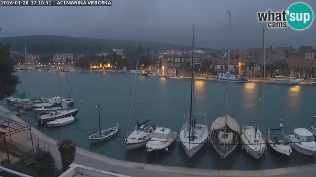 Vrboska livecam | Isola di Hvar | Croazia