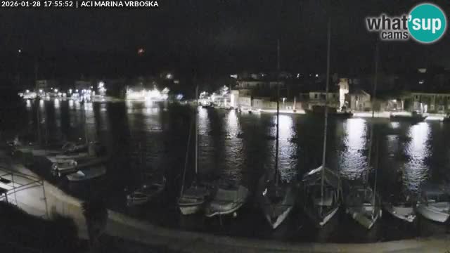 Spletna kamera Vrboska | Otok Hvar | Hrvaška