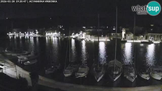 Vrboska livecam | Isola di Hvar | Croazia