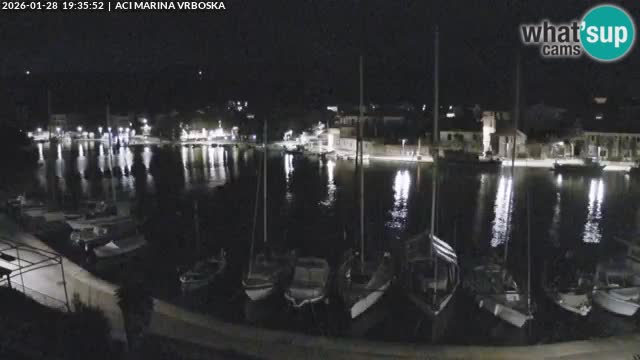 Vrboska livecam | Isola di Hvar | Croazia