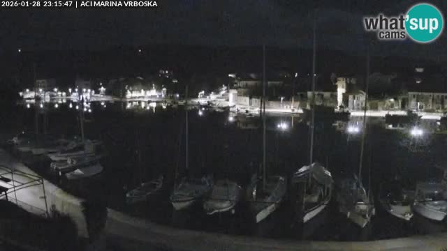 Vrboska livecam | Isola di Hvar | Croazia