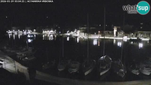 Vrboska livecam | Isola di Hvar | Croazia