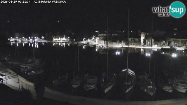 Vrboska livecam | Isola di Hvar | Croazia