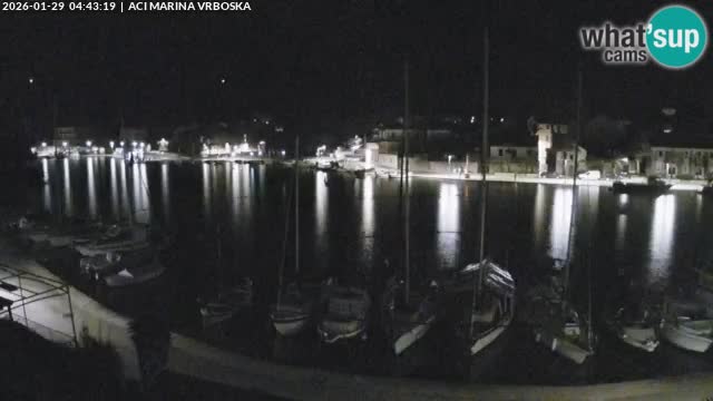 Vrboska livecam | Isola di Hvar | Croazia