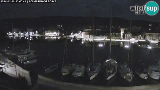 Spletna kamera Vrboska | Otok Hvar | Hrvaška