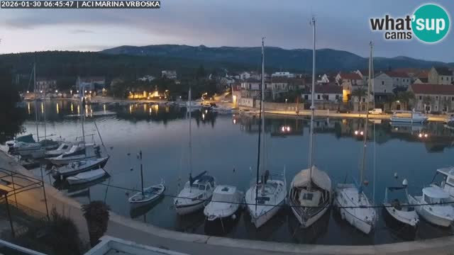 Vrboska webcam | Hvar Insel | Kroatien