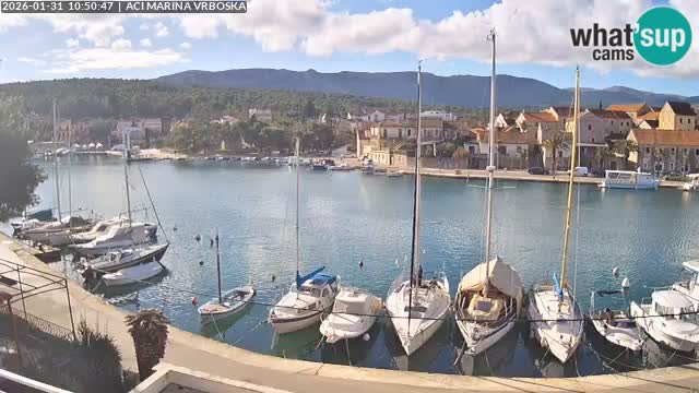 Vrboska livecam | Isola di Hvar | Croazia
