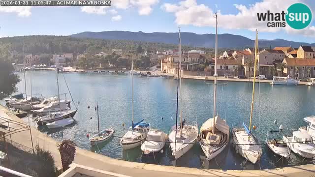Vrboska web kamera | otom Hvar | Dalmacija