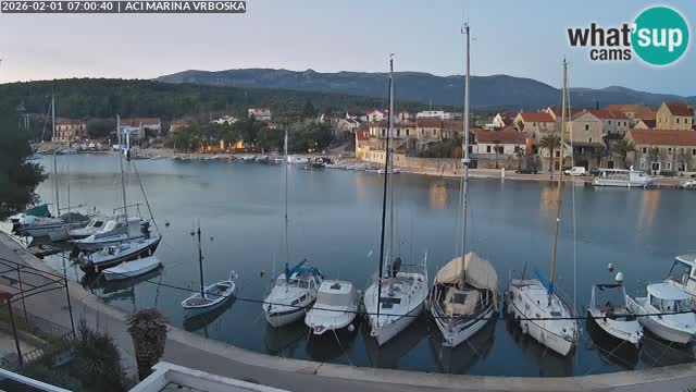 Vrboska livecam | Isola di Hvar | Croazia