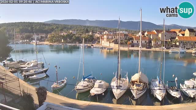 Vrboska livecam | Isola di Hvar | Croazia