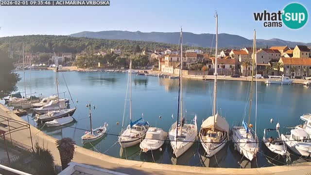 Vrboska livecam | Isola di Hvar | Croazia