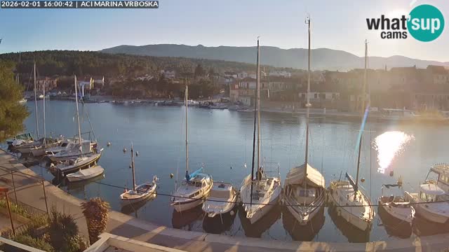 Vrboska livecam | Isola di Hvar | Croazia