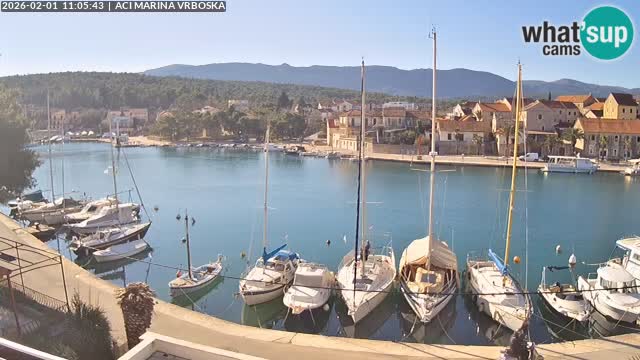 Vrboska web kamera | otom Hvar | Dalmacija