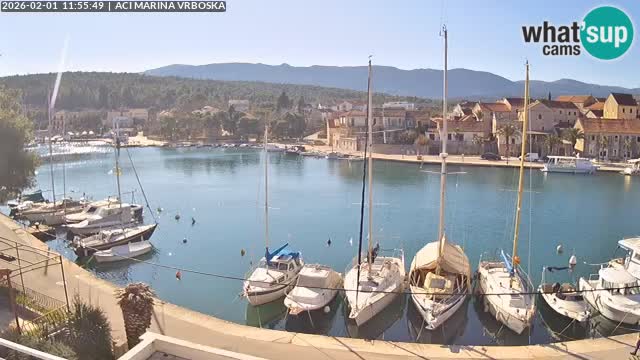 Vrboska web kamera | otom Hvar | Dalmacija