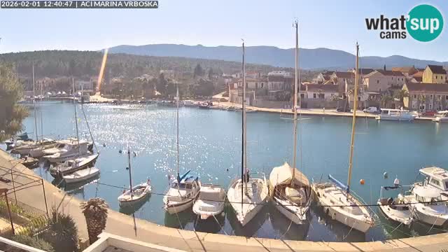Vrboska web kamera | otom Hvar | Dalmacija