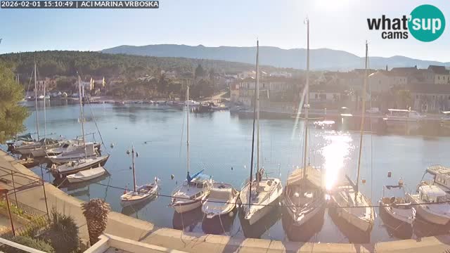 Vrboska web kamera | otom Hvar | Dalmacija