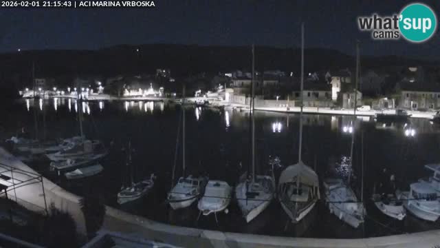 Vrboska webcam | Hvar Insel | Kroatien
