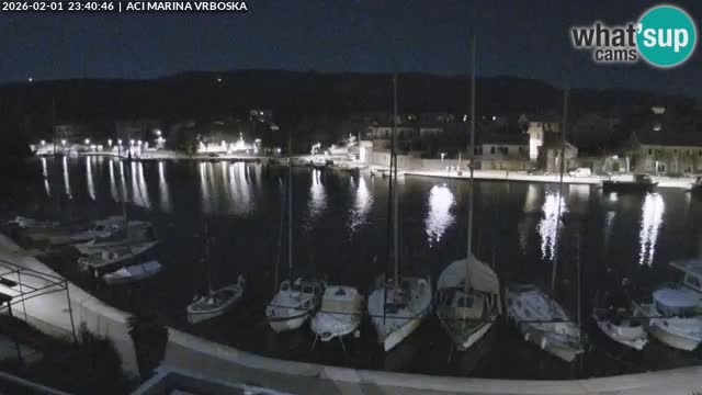 Spletna kamera Vrboska | Otok Hvar | Hrvaška