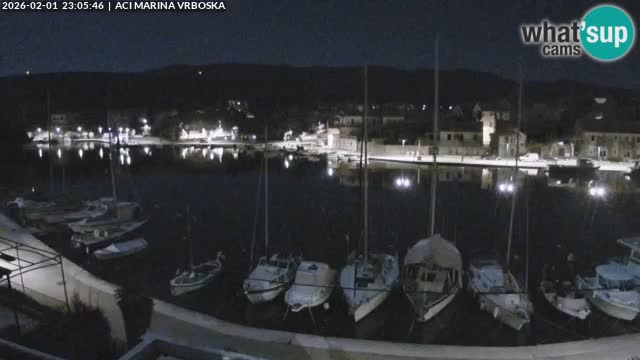 Spletna kamera Vrboska | Otok Hvar | Hrvaška