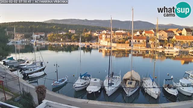 Vrboska livecam | Isola di Hvar | Croazia