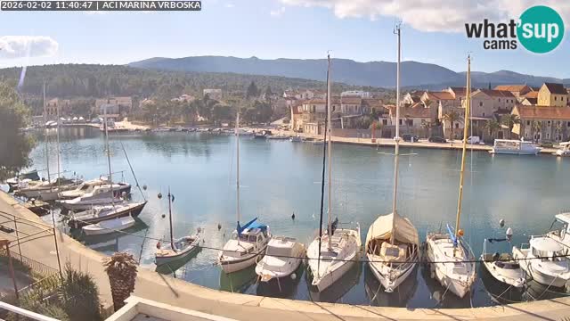 Vrboska livecam | Isola di Hvar | Croazia