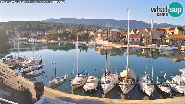 Vrboska web kamera | otom Hvar | Dalmacija