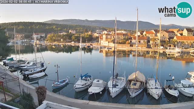 Vrboska webcam | Hvar Insel | Kroatien