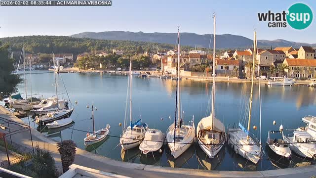 Vrboska livecam | Isola di Hvar | Croazia