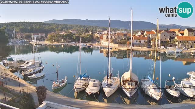 Vrboska web kamera | otom Hvar | Dalmacija