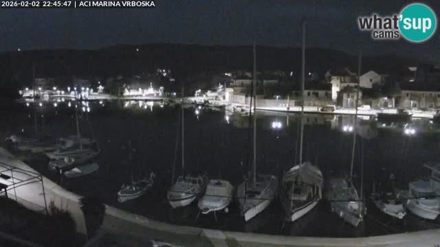 Vrboska livecam | Isola di Hvar | Croazia