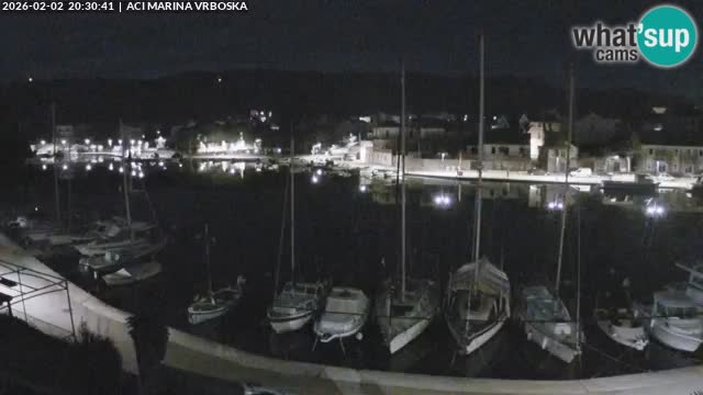 Vrboska livecam | Isola di Hvar | Croazia