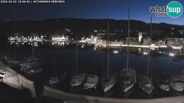 Vrboska livecam | Isola di Hvar | Croazia