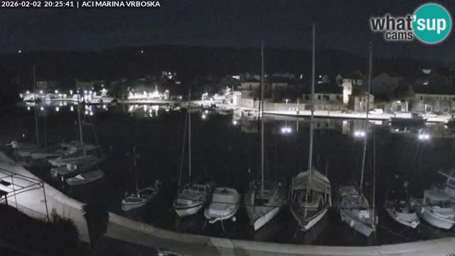 Spletna kamera Vrboska | Otok Hvar | Hrvaška