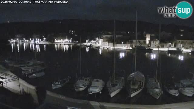 Vrboska livecam | Isola di Hvar | Croazia