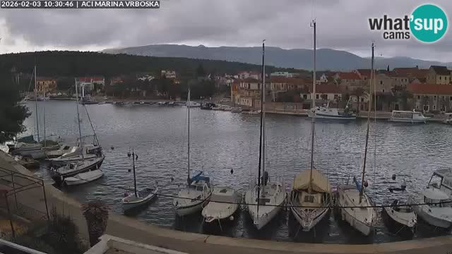 Spletna kamera Vrboska | Otok Hvar | Hrvaška