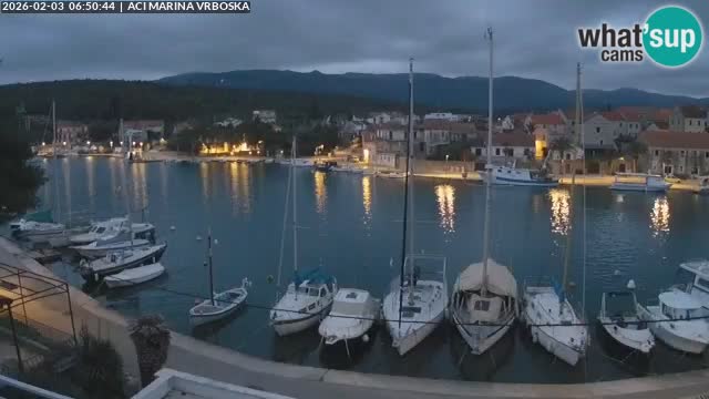 Spletna kamera Vrboska | Otok Hvar | Hrvaška